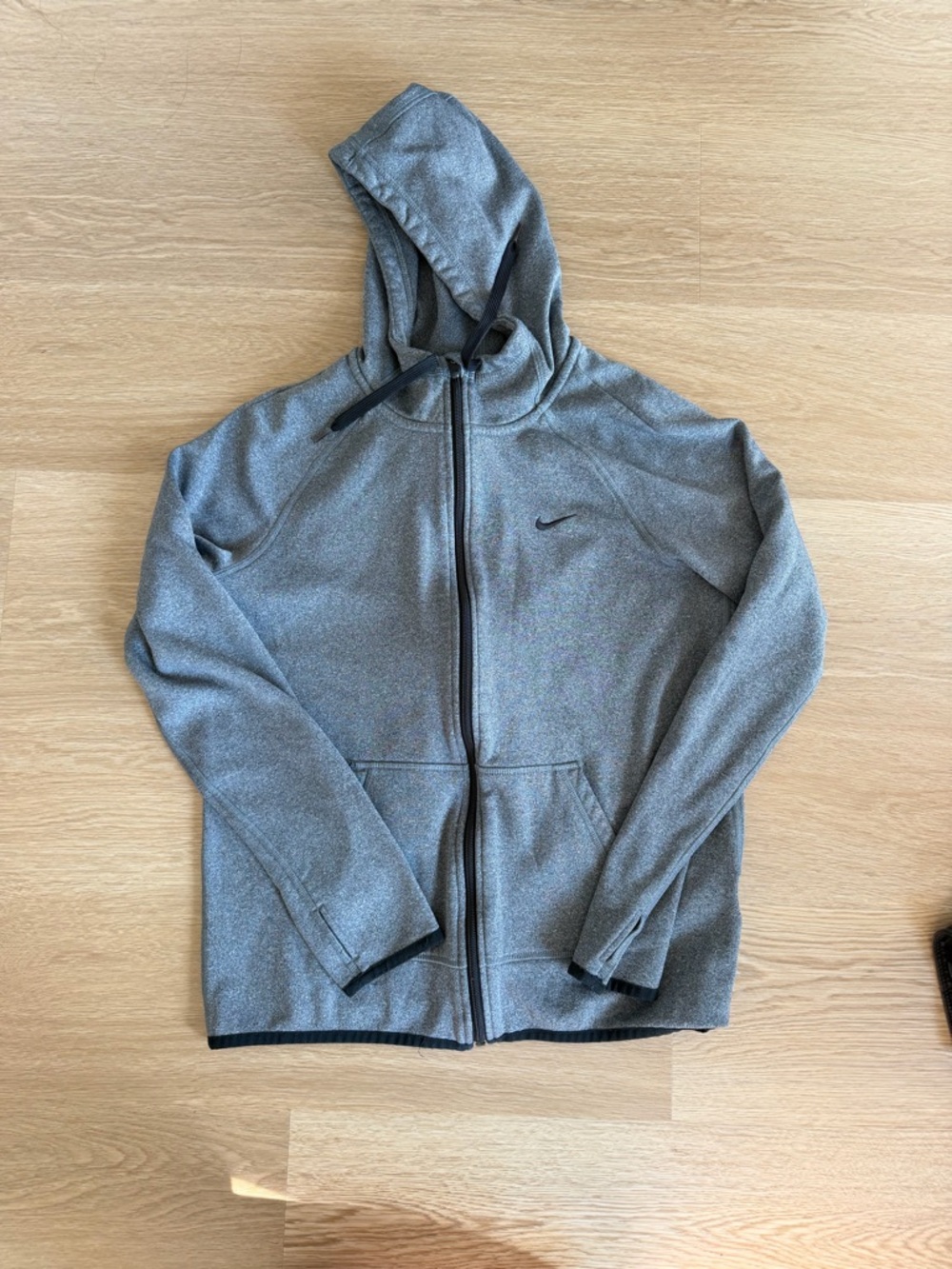 Nike Grey Therma-FIT Hooded Jacket